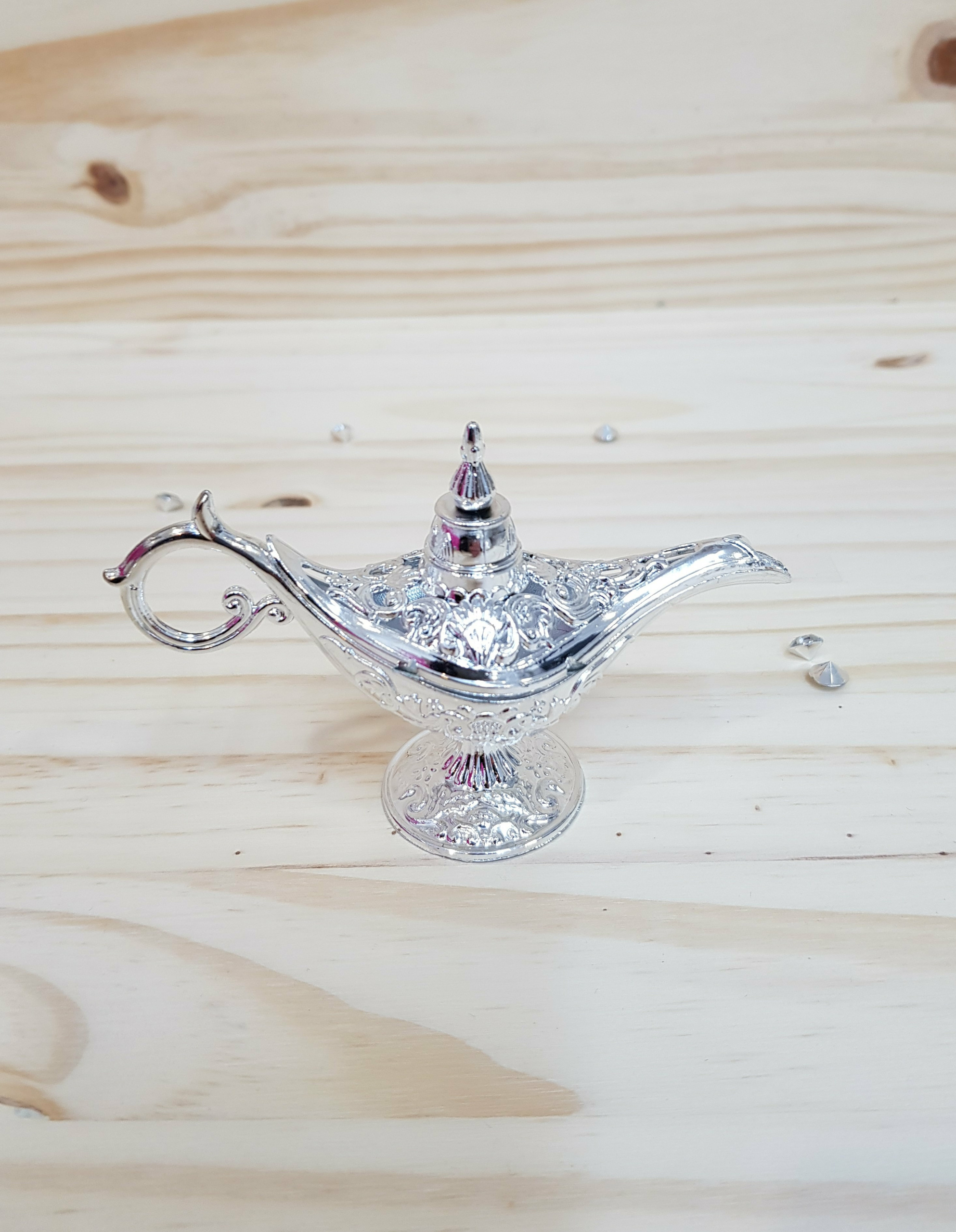 Dragées Mariage Oriental - Lampe D'Aladin - Argent – La Boite à Dragées